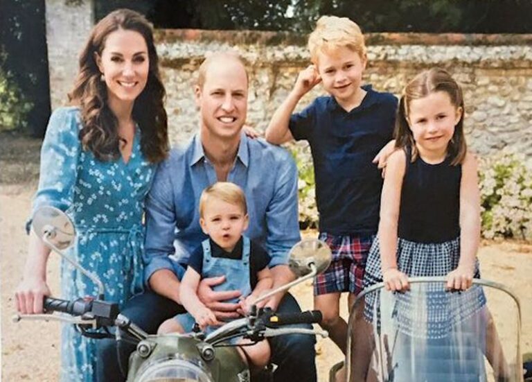 William e Kate pushime me fëmijët në fshat
