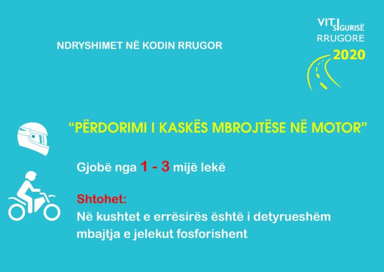 Kodi rrugor. Propozimet kryesore për ndryshime, duke filluar nga testi i “idiotit”