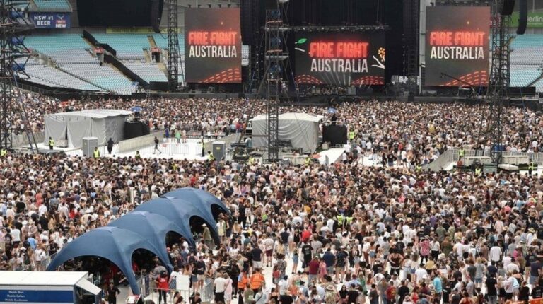 Koncert bamirësie për zjarret në Australi, 10 milion dollarë për të prekurit