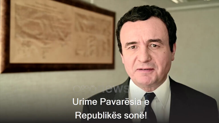 Albin Kurti projekton Kosovën e të ardhmes: Fisnike, madhështore, e panënshtruar dhe e vendosur!