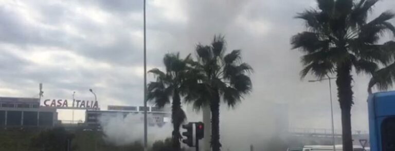 Makina merr flakë tek kthesa e Kamzës, shikoni videon
