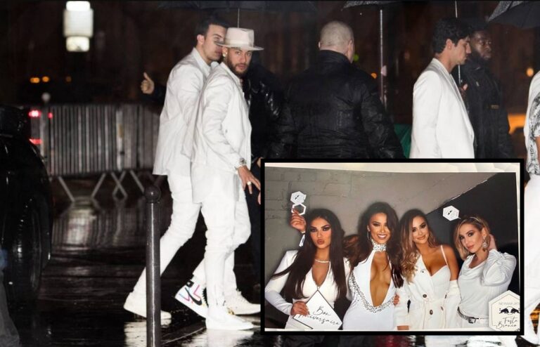 FOTO/ Ditëlindja e Neymar, bukuroshet shqiptare e “djegin” në Paris