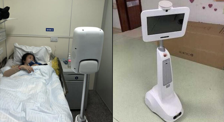 Koronavirusi/ Në spitalin e Wuhanit pacientët ushqehen nga robotët