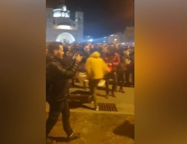 “Tubim patriotik”, policia malazeze ndalon mbajtjen e mitingut në Cetinje