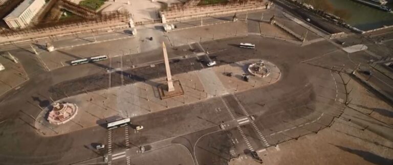 Parisi në kohën e koronavirusit, pamje me dron (VIDEO)