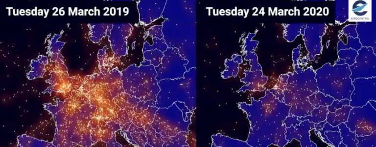 Europa e izoluar nga pandemia, ulet ndotja e ajrit