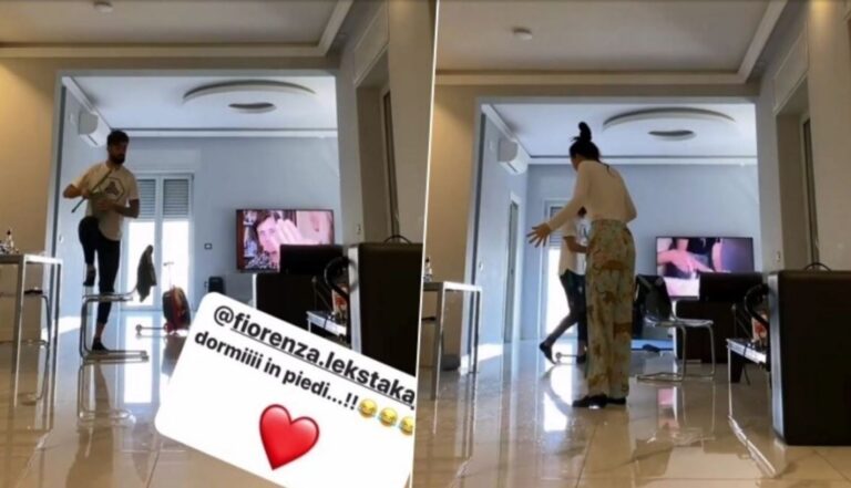 Bashkëshortja e Hysajt e pëson keq nga shakaja e shkodranit: Fli në këmbë! (VIDEO)