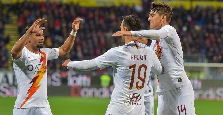 7 gola në Sardenjë, Roma fiton me vuajtje ndaj Cagliarit (VIDEO)