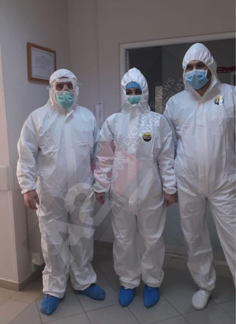 Foto nga reparti infektiv në spitalin e Vlorës