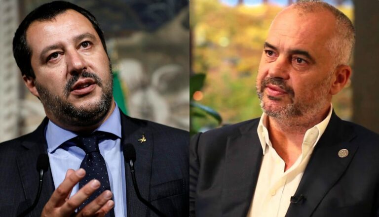 Salvini telefonon Ramën: Nuk do ta harrojmë zemërgjerësinë e Tiranës