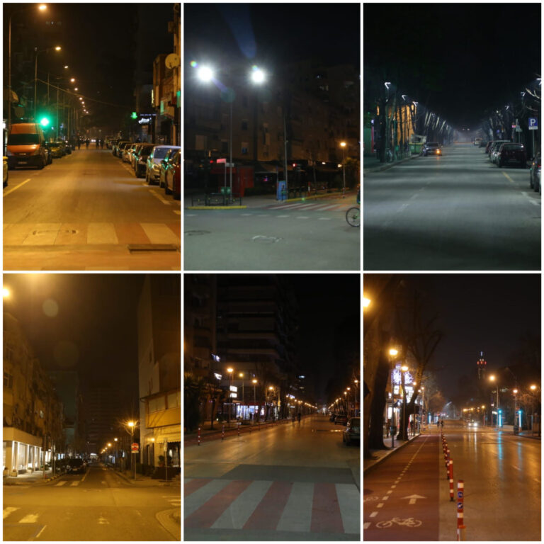 FOTO REPORTAZH/ Rrugët e Tiranës i ngjajnë një qyteti të braktisur