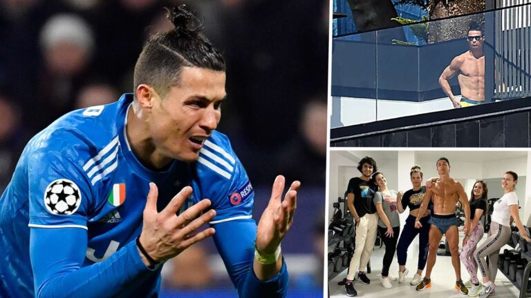 Ronaldo në qendër të kritikave, bota lufton me koronavirusin, ai pozon në pishinë