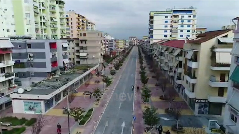 Pamje me dron/ 5 raste me Covid-19, Fieri në “shtet-rrethim”