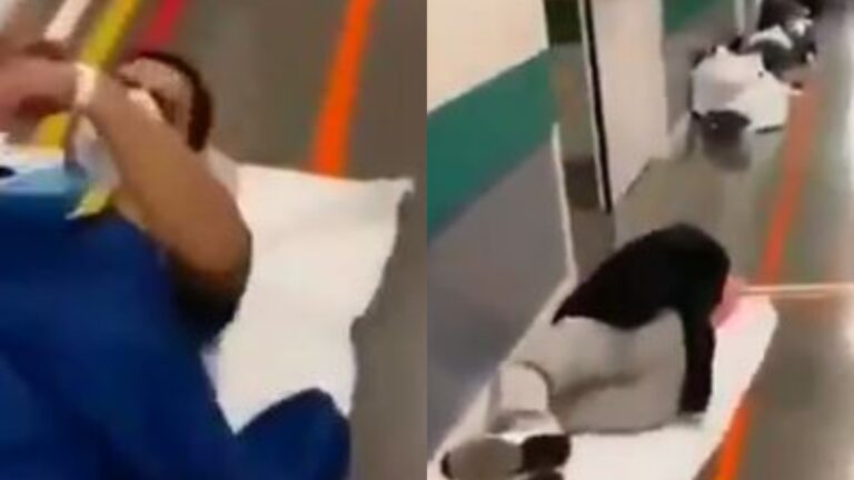 Video dramatike, të infektuarit me Covid-19 të shtrirë në tokë