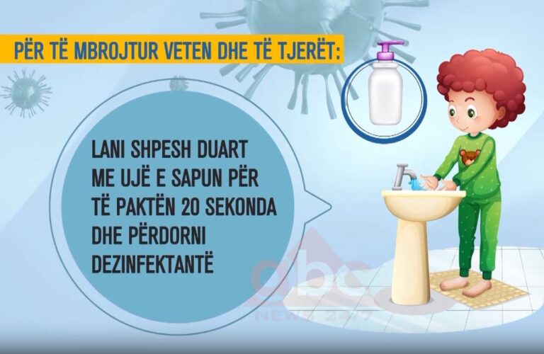Video mesazhi i Ministrisë: “Ti mund të ndihmosh në frenimin e përhapjes së koronavirusit”