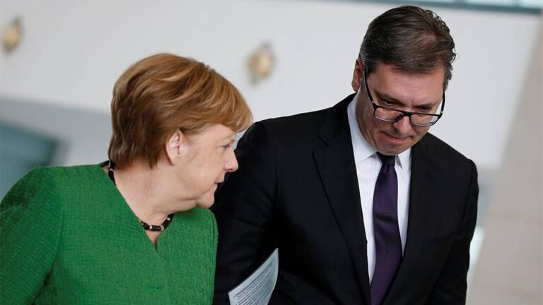 Koronavirusi, Vuçiç “video-takim” me Merkel