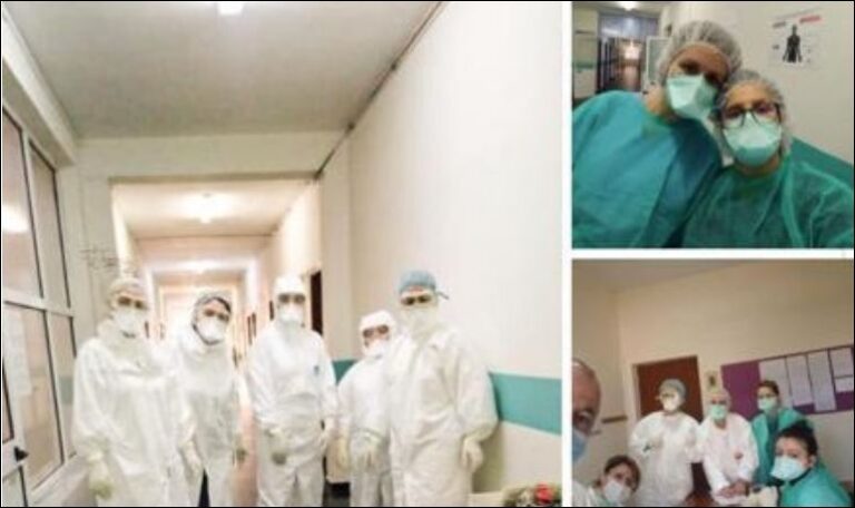 “Bashkë do ia dalim”. Mesazhi prekës i mjekëve dhe infermierëve të Infektivit