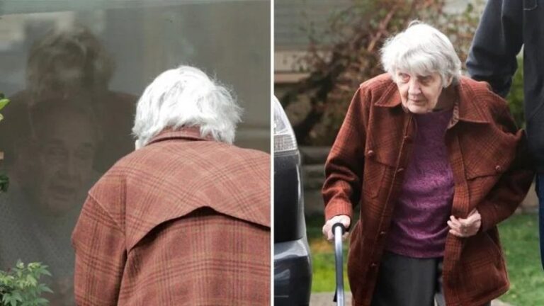 Koronavirusi ndan çiftin pas 60 vitesh martesë, burri në karantinë, gruaja komunikon me të nga dritarja – Ja FOTOT
