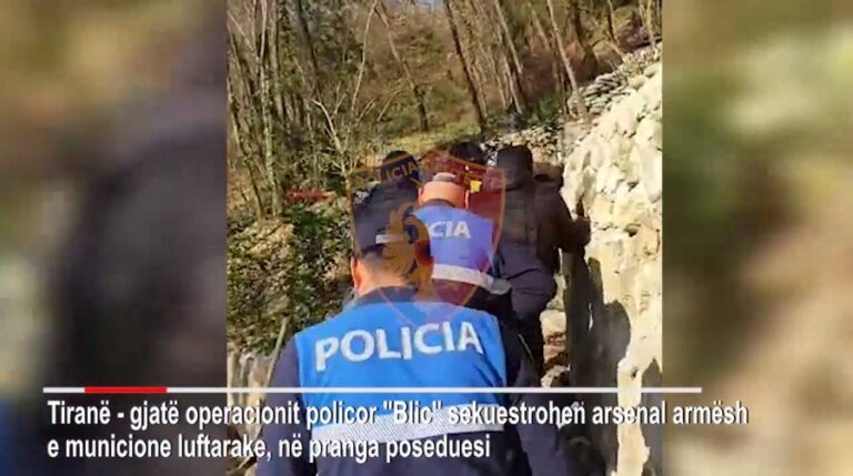 Arsenal armësh, granata, fishekë e kapsolla detonatore! Arrestohet 47-vjeçari i rrezikshëm në Tiranë
