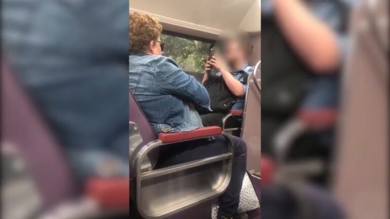 Video/ Frikë nga koronavirusi, gruaja e pakujdesshme kollitet në tren, nis sherri mes pasagjerëve