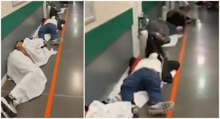 Pamje të dhimbshme e dramatike, nuk ka shtretër në spital, të infektuarit shtrihen përtokë