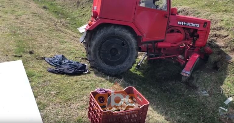 Aksident në Maliq, burri dhe bashkëshortja nisen drejt Spitalit të Korçës