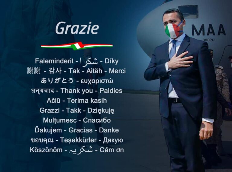 Di Maio: Faleminderit! Kurrë nuk do e harrojmë, Shqipëria e para