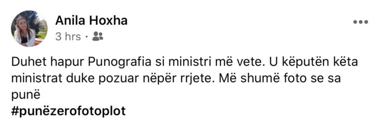 Gazetarja: Punë zero, foto plotë. Ministrat u lodhën duke pozuar në Facebook