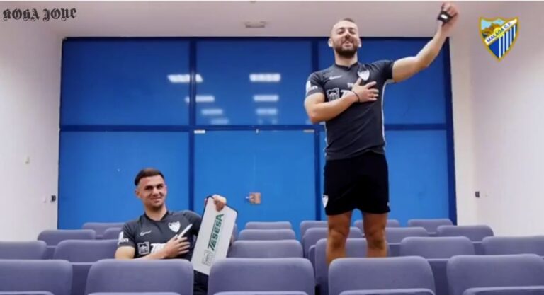 Bare dhe Sadiku u mësojnë himnin e Shqipërisë spanjollëve (VIDEO)