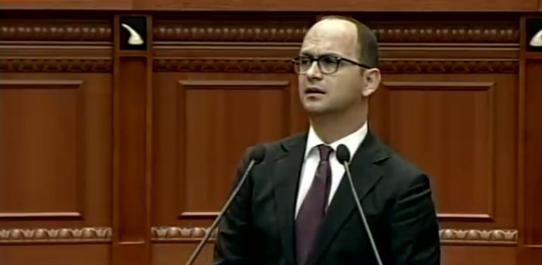 Ish-ministri Bushati në Parlament sulmon qeverinë: Nuk duhet të votojmë kontratë koncensionari, kur nuk kemi lekë për popullin