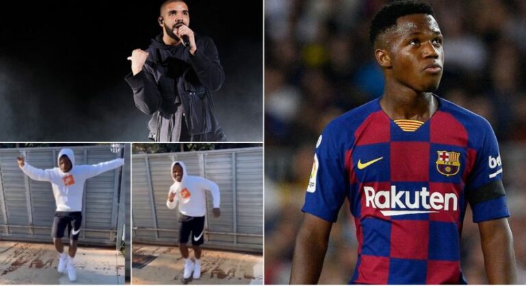 VIDEO | Drake e “djeg” me hitin e ri, ylli i Barcelonës nuk përmbahet