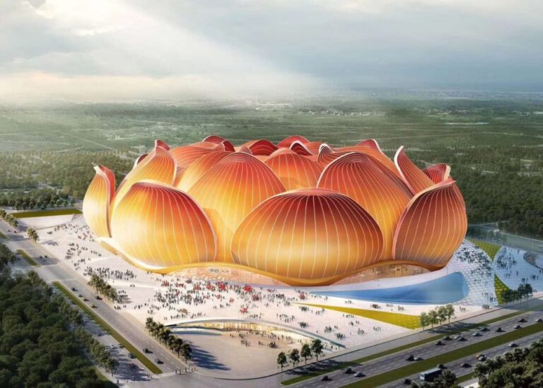 S’ka krizë në Kinë, Guangzhu projekton një nga stadiumet më unikale në botë