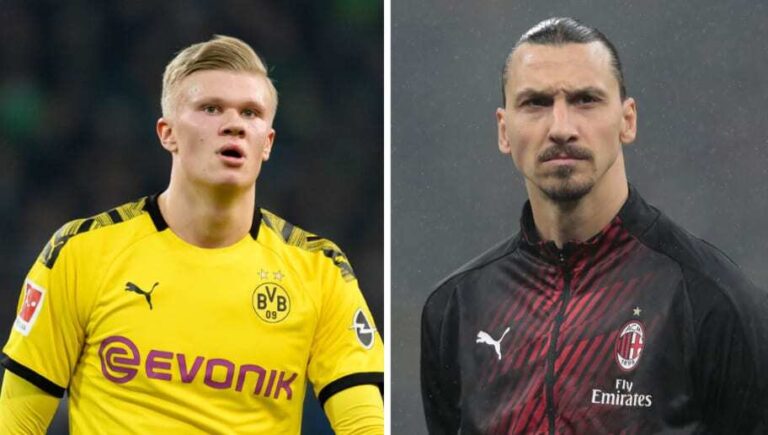 Haaland: E admiroj Ibrahimovic, kam të njëjtën mentalitet si ai!