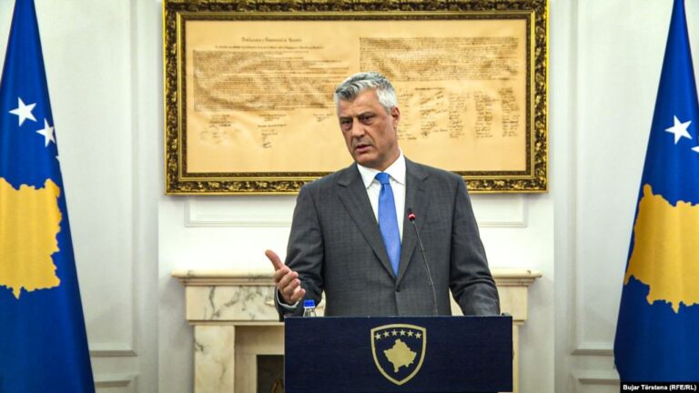 Televizioni Shtetëror i Serbisë i uron Thaçit ditëlindjen