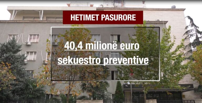 Kriminaliteti gjatë 2019, sekuestro preventive për 40.4 mln euro pasuri