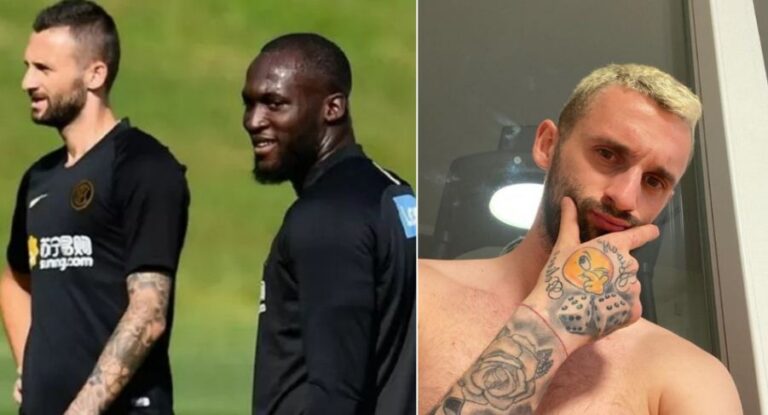 “Unë i shëmtuar?”, epik reagimi i Lukakut. Tallet keq me Brozovic