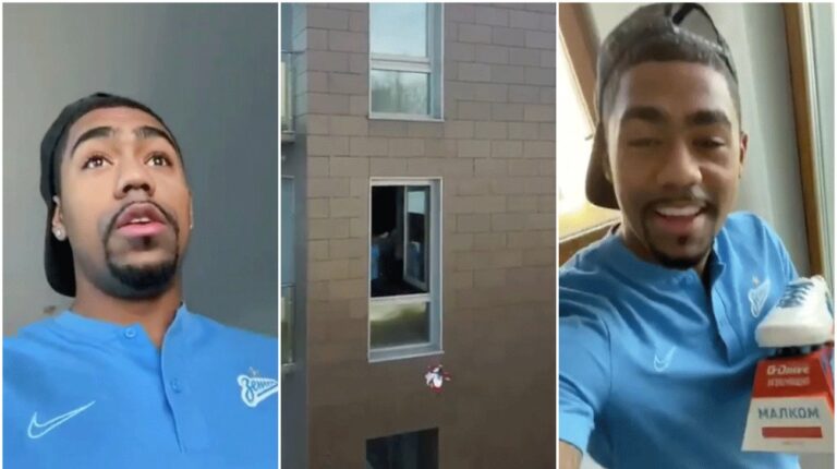Zeniti zgjedh lojtarin e muajit, ja dërgon çmimin në shtëpi me dron (VIDEO)