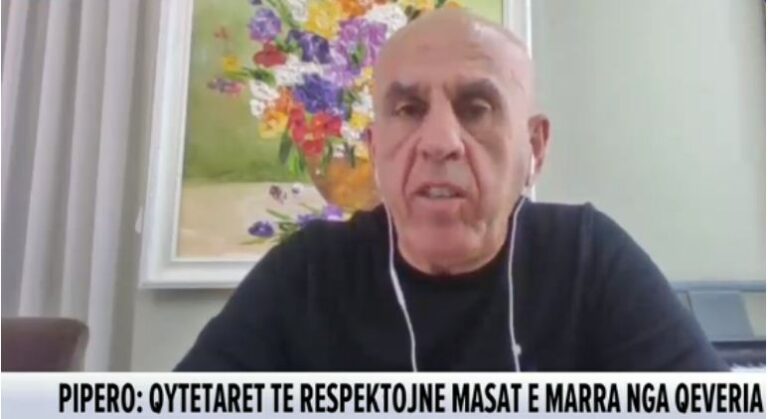 Pipero: Këtë javë numrat e të prekurve me koronavirus do vijnë duke u ulur, por është herët për festë