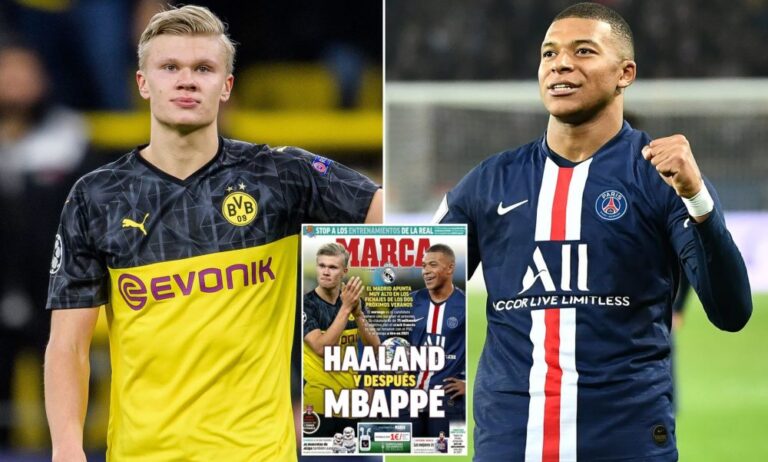 Real Madrid bën gati 225 milionë euro për të rrëmbyer Mbappe dhe Haaland