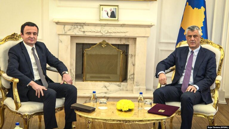 Presidenti Thaçi i dërgon letrën e katërt Albin Kurtit për emrin e ri për kryeministër