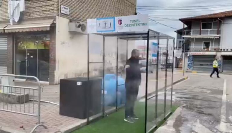 Video / Veliaj publikon sistemin e ri të kabinave dezinfektuese që do përdoret nga nesër në Tiranë