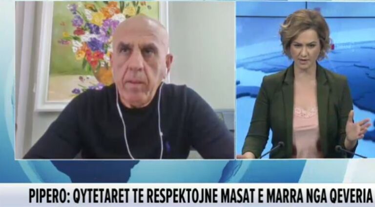 “Fundi i kësaj epidemie ka filluar”, mjeku Pëllumb Pipero: Është esenciale të durojmë dhe pak
