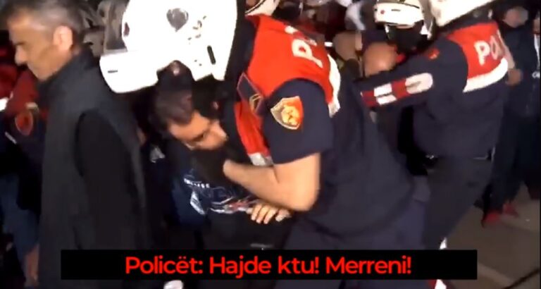 Këlliçi publikon pamjet e dhunës nga Policia: Erdhën si hienat pas shpine
