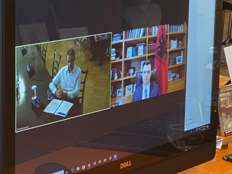 Basha bashkëbisedim online me Mitsotakis, merr një premtim nga kryeministri grek
