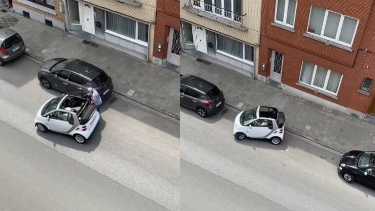 VIDEO/ As smartin s’di ta parkojë? Ky burri merr çmim për shoferin më të keq në botë