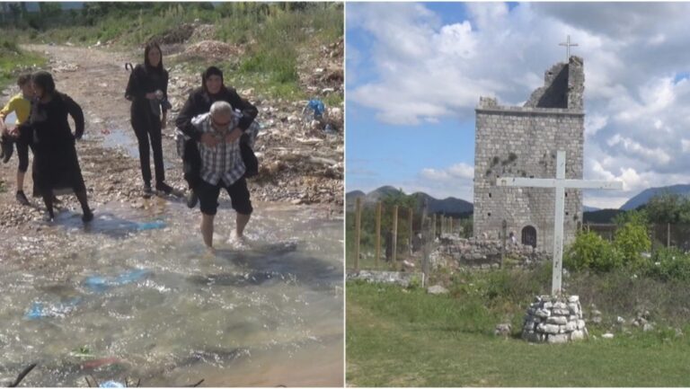 ”Urë njerëzore” për të realizuar pelegrinazhin në kishën 900-vjeçare