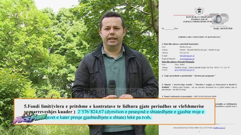 Skandali në Fiks Fare/ Bashkia e Krujës shpall fituesin e tenderit para se të hapen zarfet!