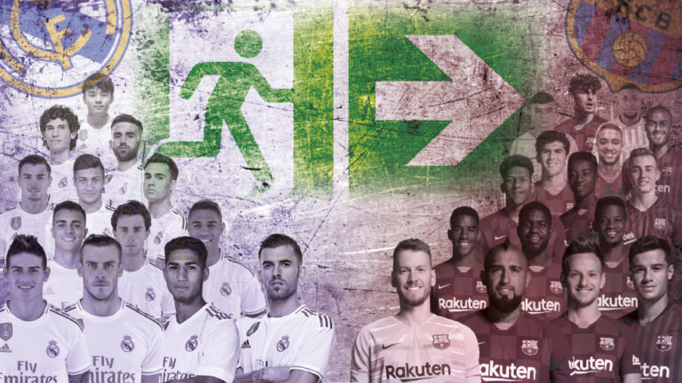 SPECIALE/ Më shumë se 30 futbollistë do largohen nga Reali dhe Barcelona në verë