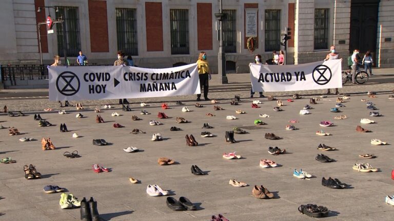 “Covid sot, kriza e klimës nesër”, protesta në Madrid