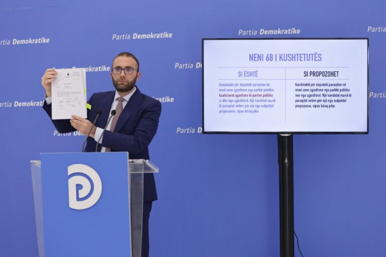 PD e vendosur të mos lejojë gënjeshtrat e Ramës, Bardhi: Ja faktet sesi ndryshimet e njëanshme kushtetuese zhbëjnë “5 Qershorin”